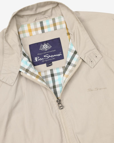 Vintage Ben Sherman Beige Harrington Jacket - XL