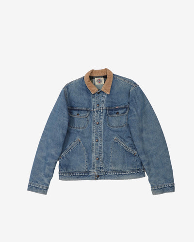 Vintage 90s GWG Blanket Lined Denim Jacket - M