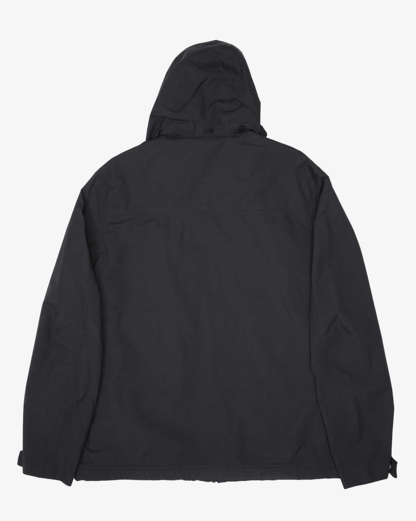Timberland Full-Zip Black Waterproof Hooded Rain Jacket - L