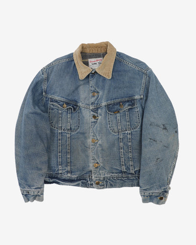 Vintage 60s Storm Rider by Lee Alaska Lining Denim Jacket - M