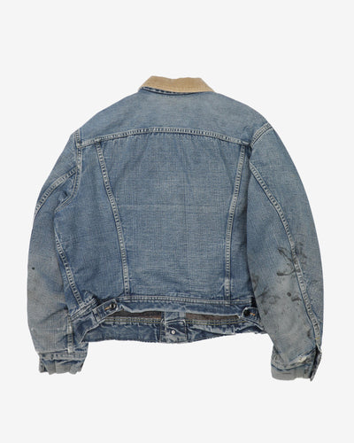Vintage 60s Storm Rider by Lee Alaska Lining Denim Jacket - M