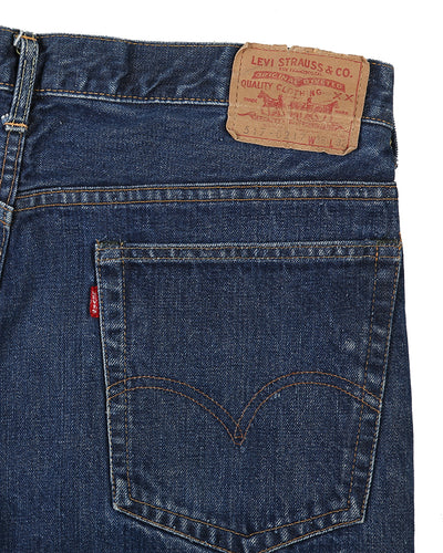 60s Levi's 517 'Big E' Indigo Wash Denim Jeans - W37