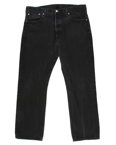 Levis Denim Blue Washed Faded Denim Jeans - W36 L29