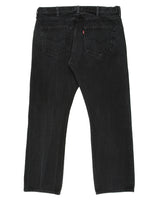 Levis Denim Blue Washed Faded Denim Jeans - W36 L29