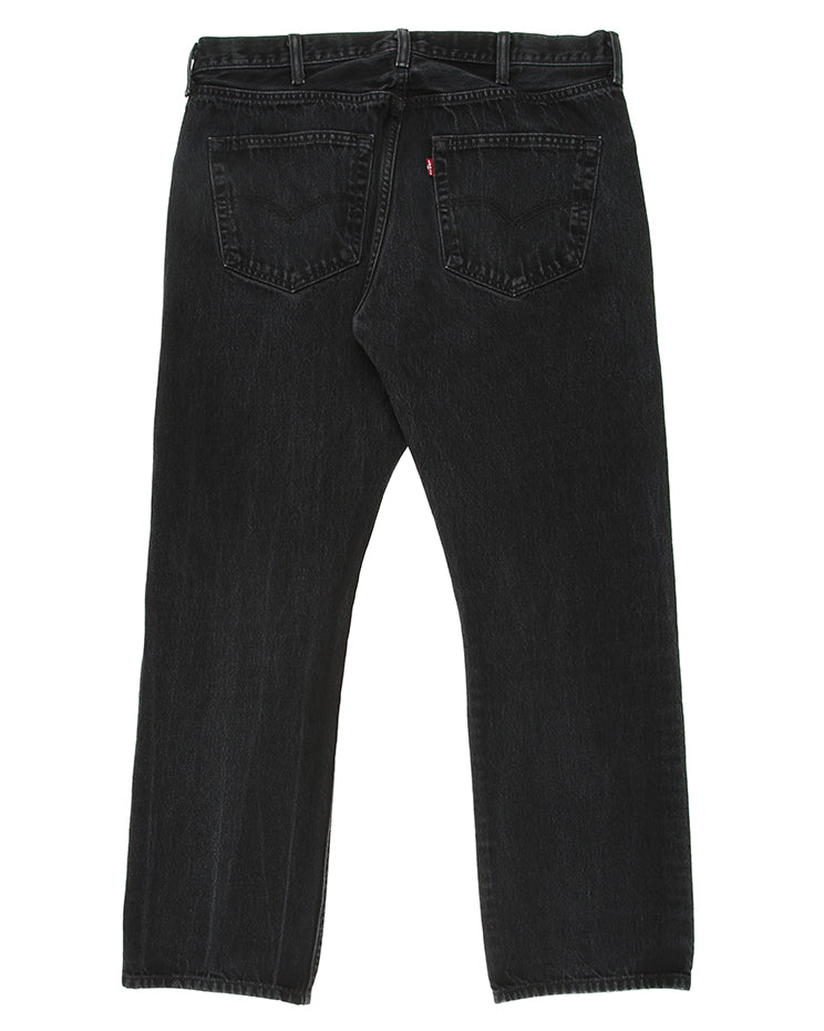 Levis Denim Blue Washed Faded Denim Jeans - W36 L29