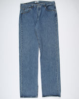 Levis 501 Jeans Mid Blue - W35  L37