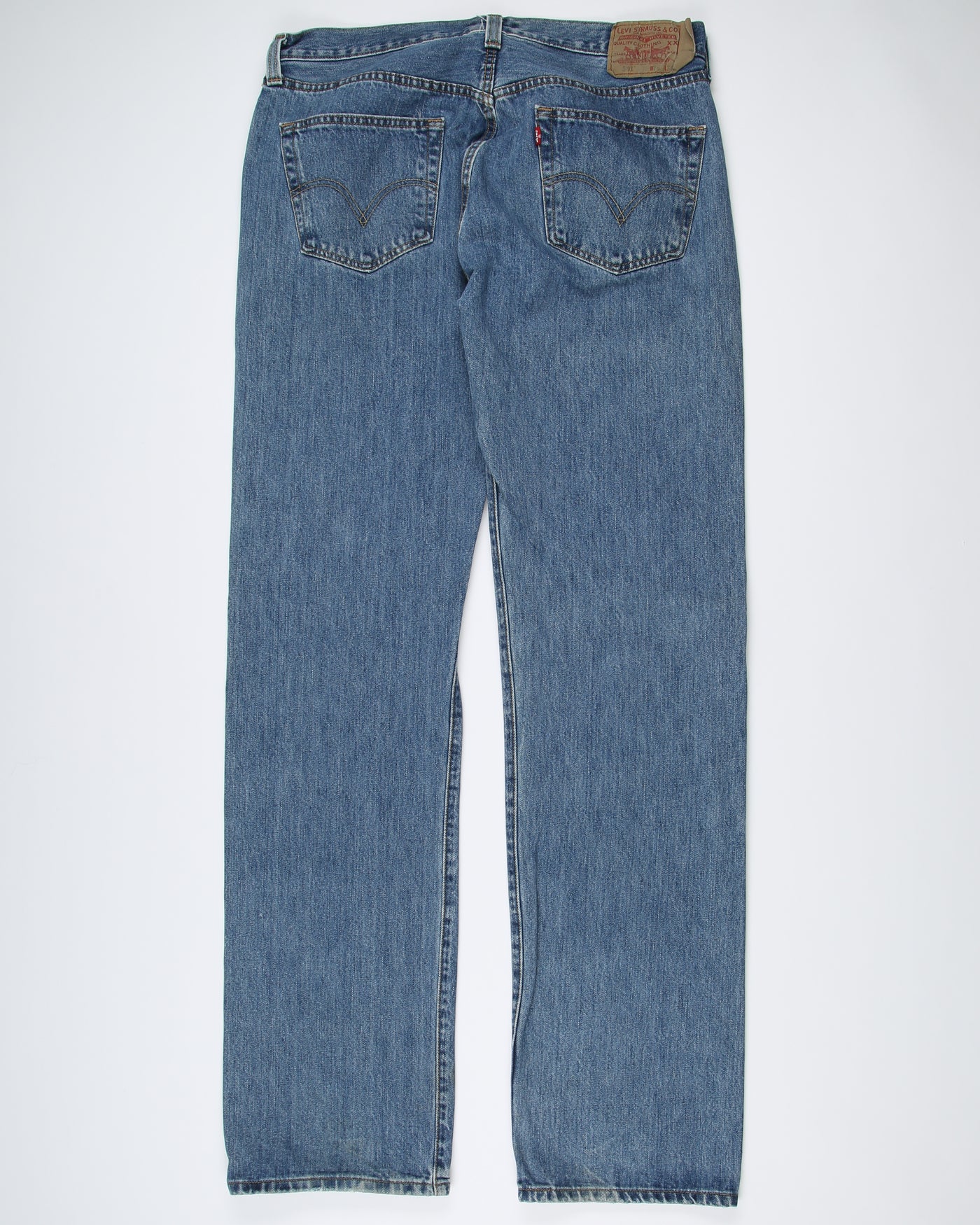 Levis 501 Jeans Mid Blue - W35  L37