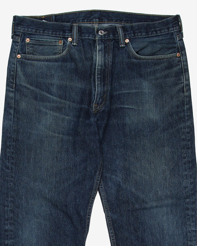 Levis 505 dark wash blue jeans - w32l29