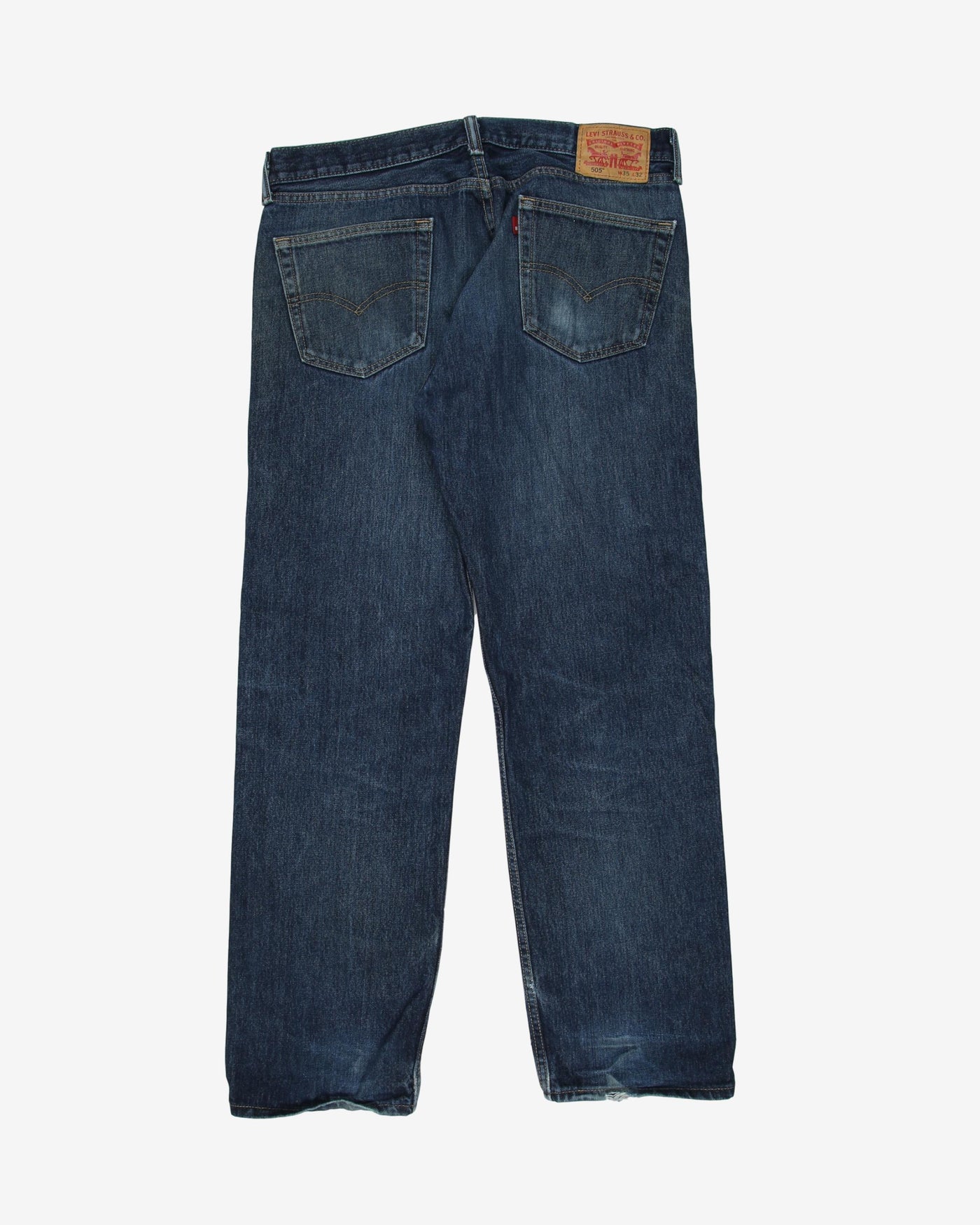 Levis 505 dark wash blue jeans - w32l29