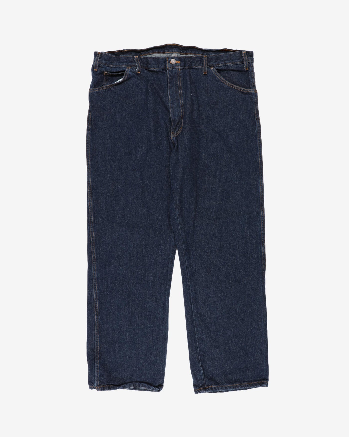 dickies blue workwear denim jeans - w40 l31
