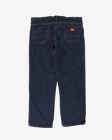 dickies blue workwear denim jeans - w40 l31