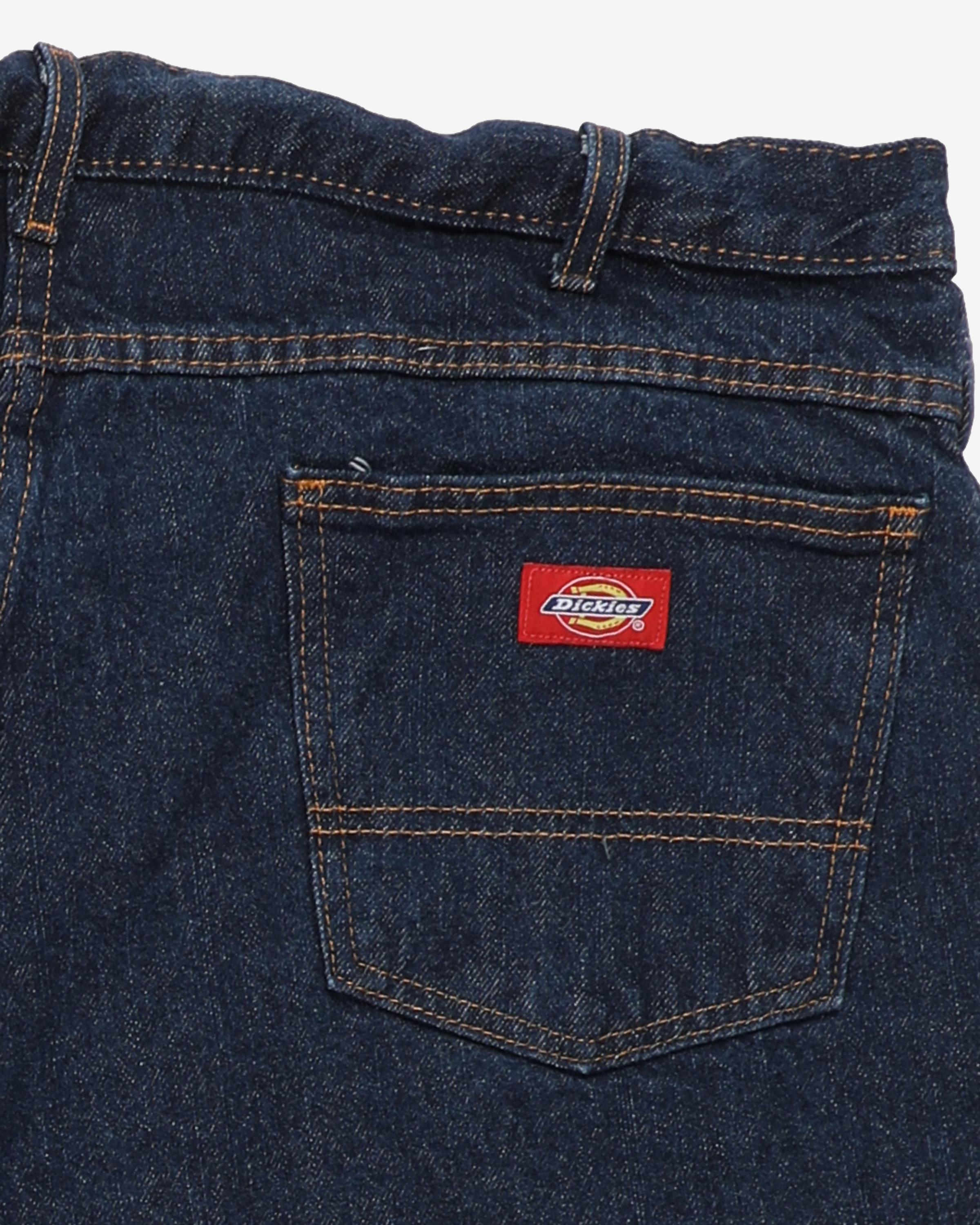 dickies blue workwear denim jeans - w40 l31