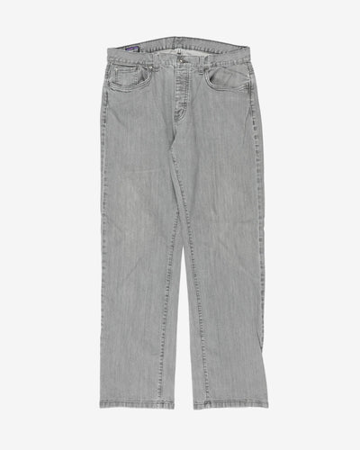 Patagonia grey wash jeans - w33 l31