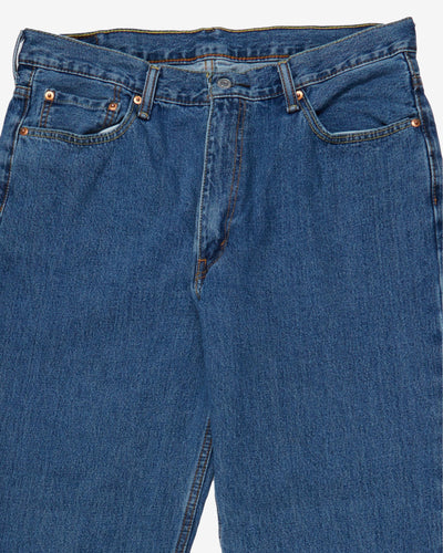 Levi's 550 Blue Denim Jeans - W36 L30