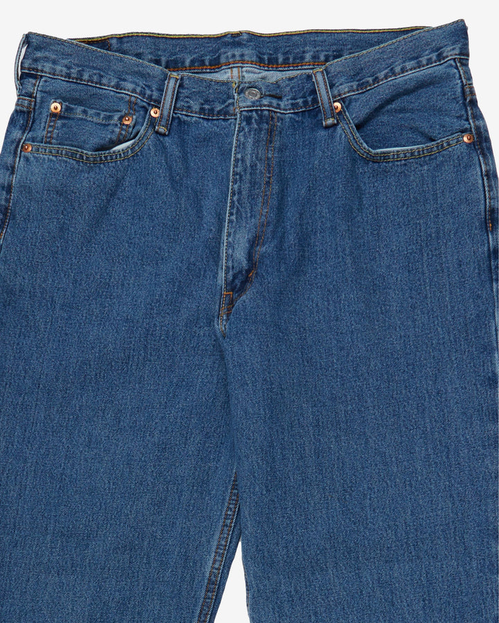 Levi's 550 Blue Denim Jeans - W36 L30