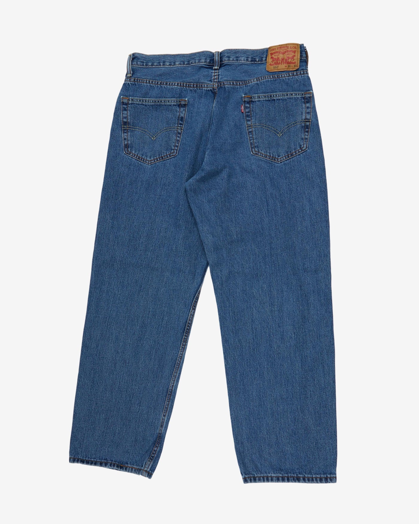 Levi's 550 Blue Denim Jeans - W36 L30