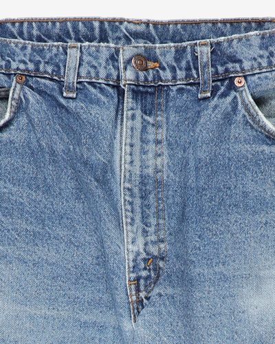 Levi's Vintage 80s Blue Denim Stonewash Jeans - W34 L27