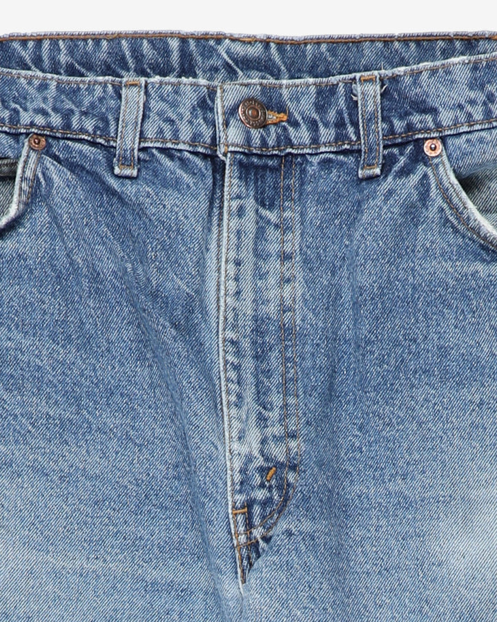 Levi's Vintage 80s Blue Denim Stonewash Jeans - W34 L27