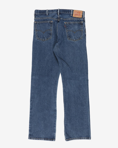 Levi's Dark Blue Denim 517 Jeans - W36 L34