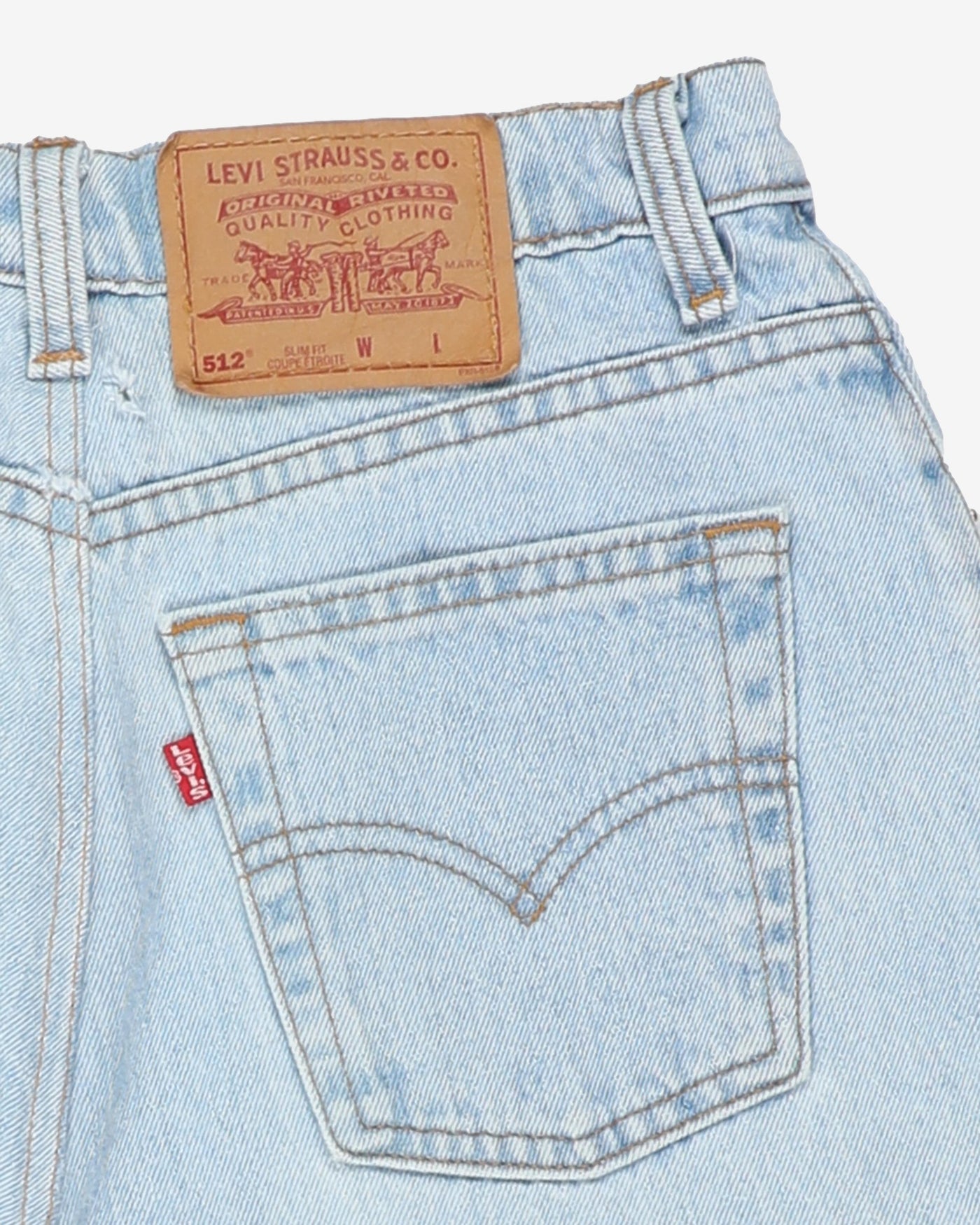 Vintage 90s Levi's Stonewash Blue Denim 512 Jeans - W28 L26