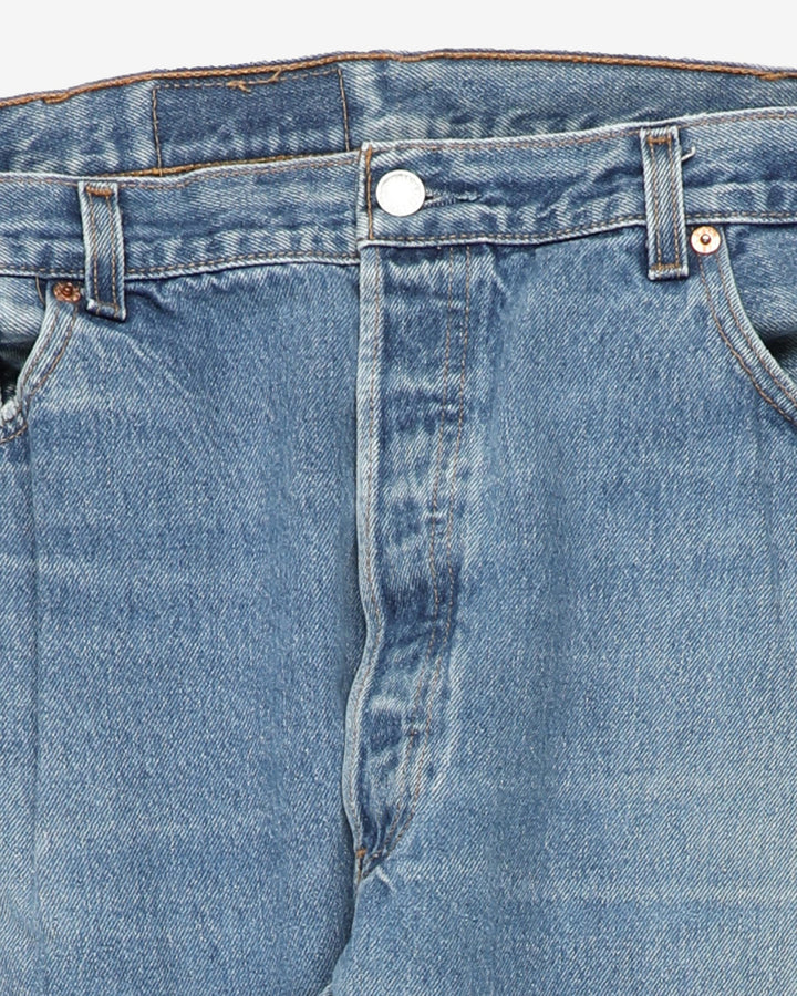 Levi's Jeans 501 Worn Blue Denim - W40 L29