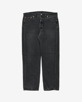 Vintage Levi's Jeans 501Dark Charcoal Denim - W38 L30
