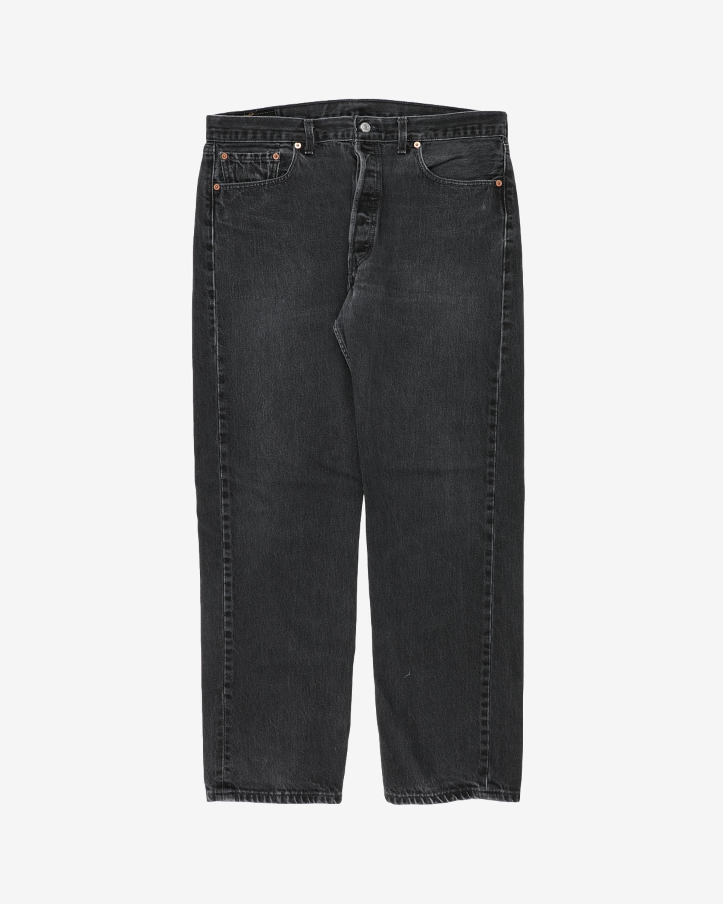 Vintage Levi's Jeans 501Dark Charcoal Denim - W38 L30