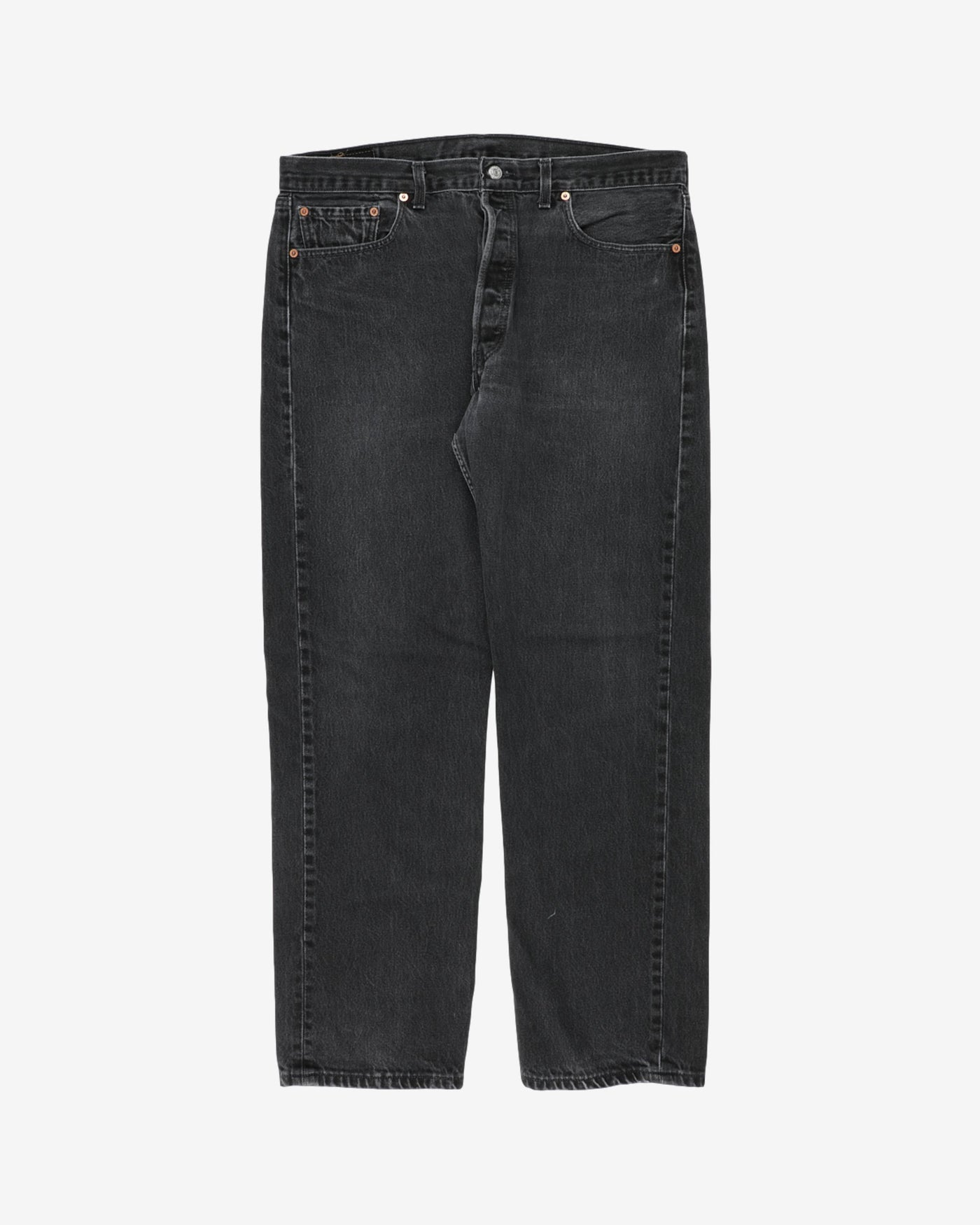 Vintage Levi's Jeans 501Dark Charcoal Denim - W38 L30