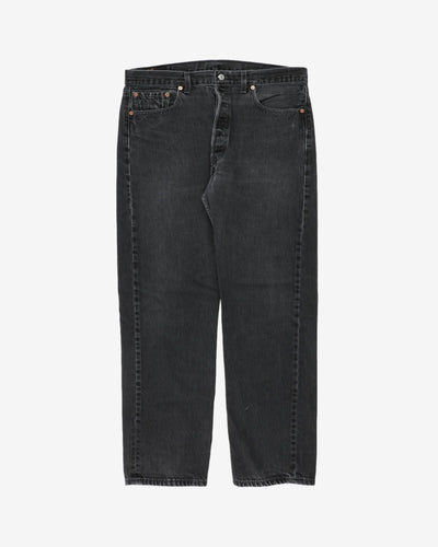 Vintage Levi's Jeans 501Dark Charcoal Denim - W38 L30