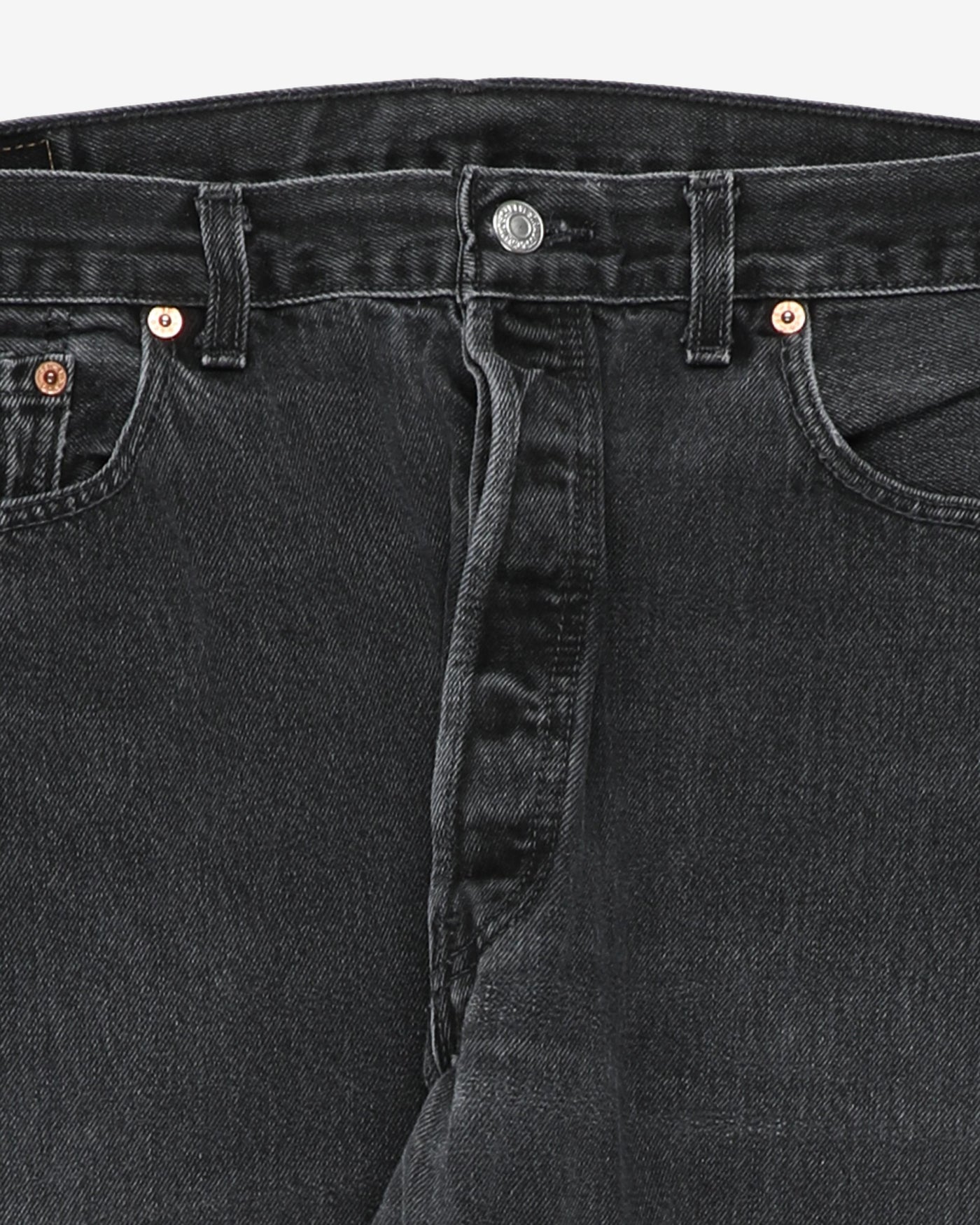 Vintage Levi's Jeans 501Dark Charcoal Denim - W38 L30