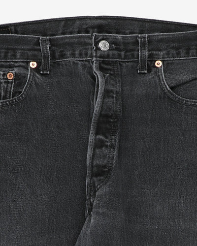 Vintage Levi's Jeans 501Dark Charcoal Denim - W38 L30