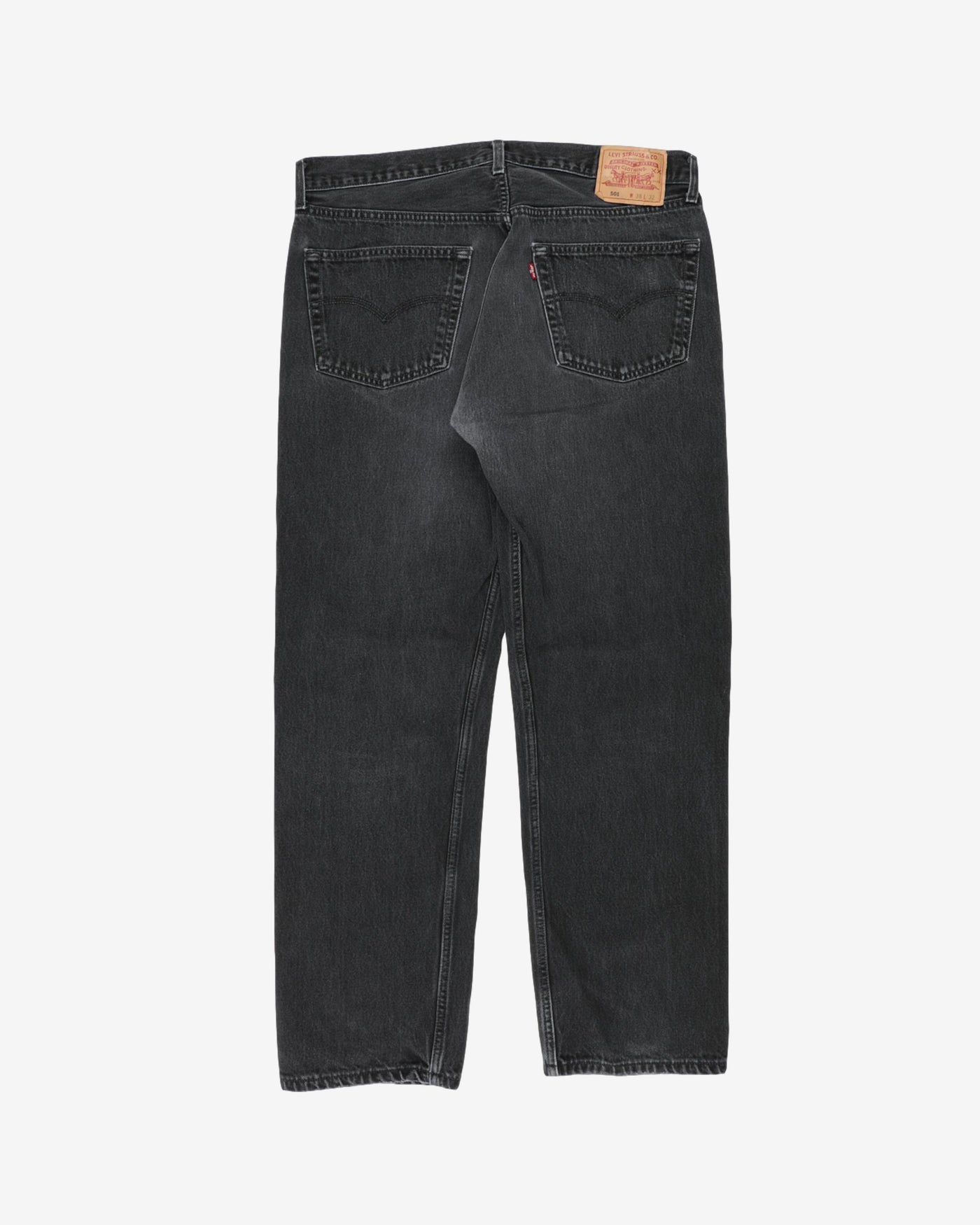Vintage Levi's Jeans 501Dark Charcoal Denim - W38 L30