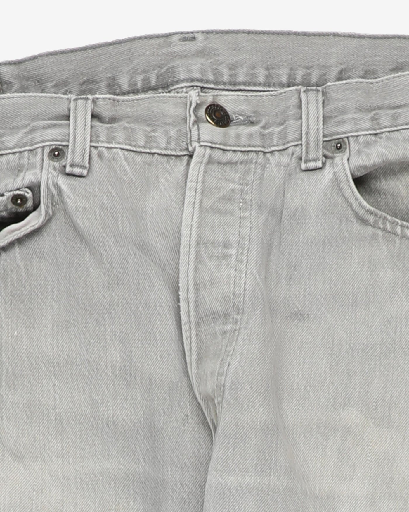 Vintage Levi's Jeans 501 Grey Denim - W34 L28