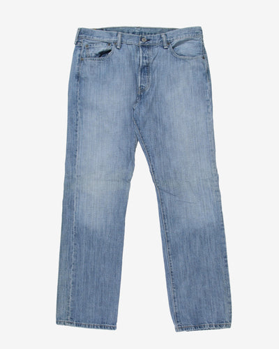 Levi's 501 Denim Blue Jeans - W36 L28