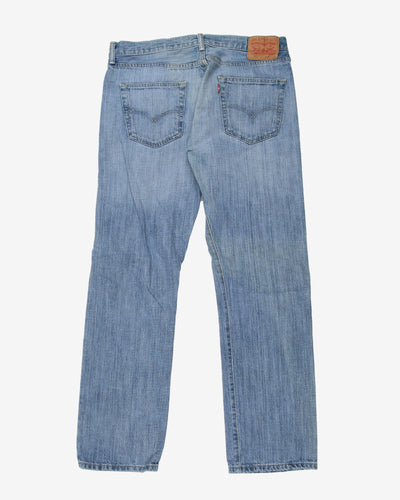 Levi's 501 Denim Blue Jeans - W36 L28
