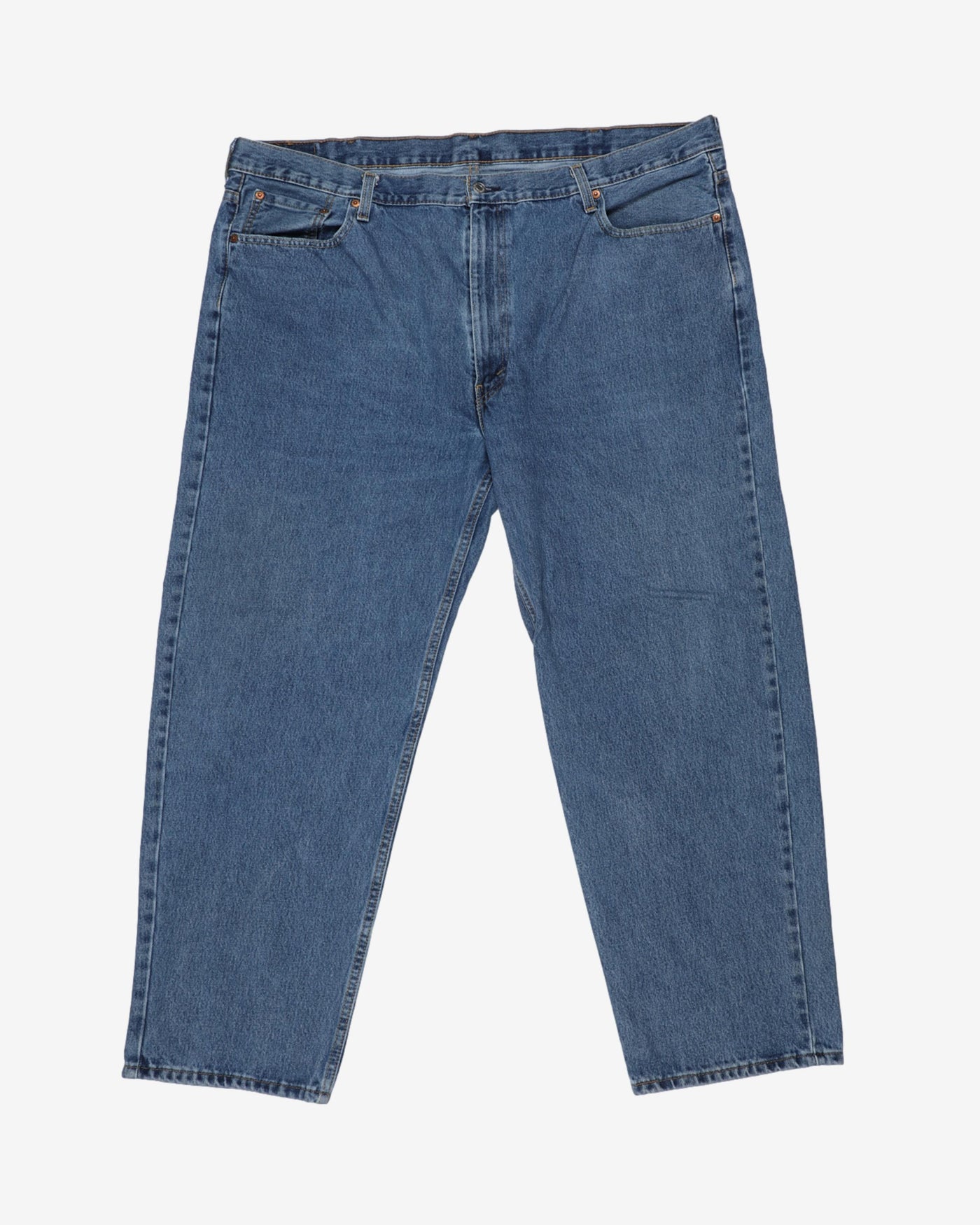 Levi's 550 Washed Blue Casual Denim Jeans - W47 L30