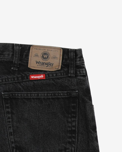 Vintage 90s Wrangler Faded Black Denim Jeans - W35 L32