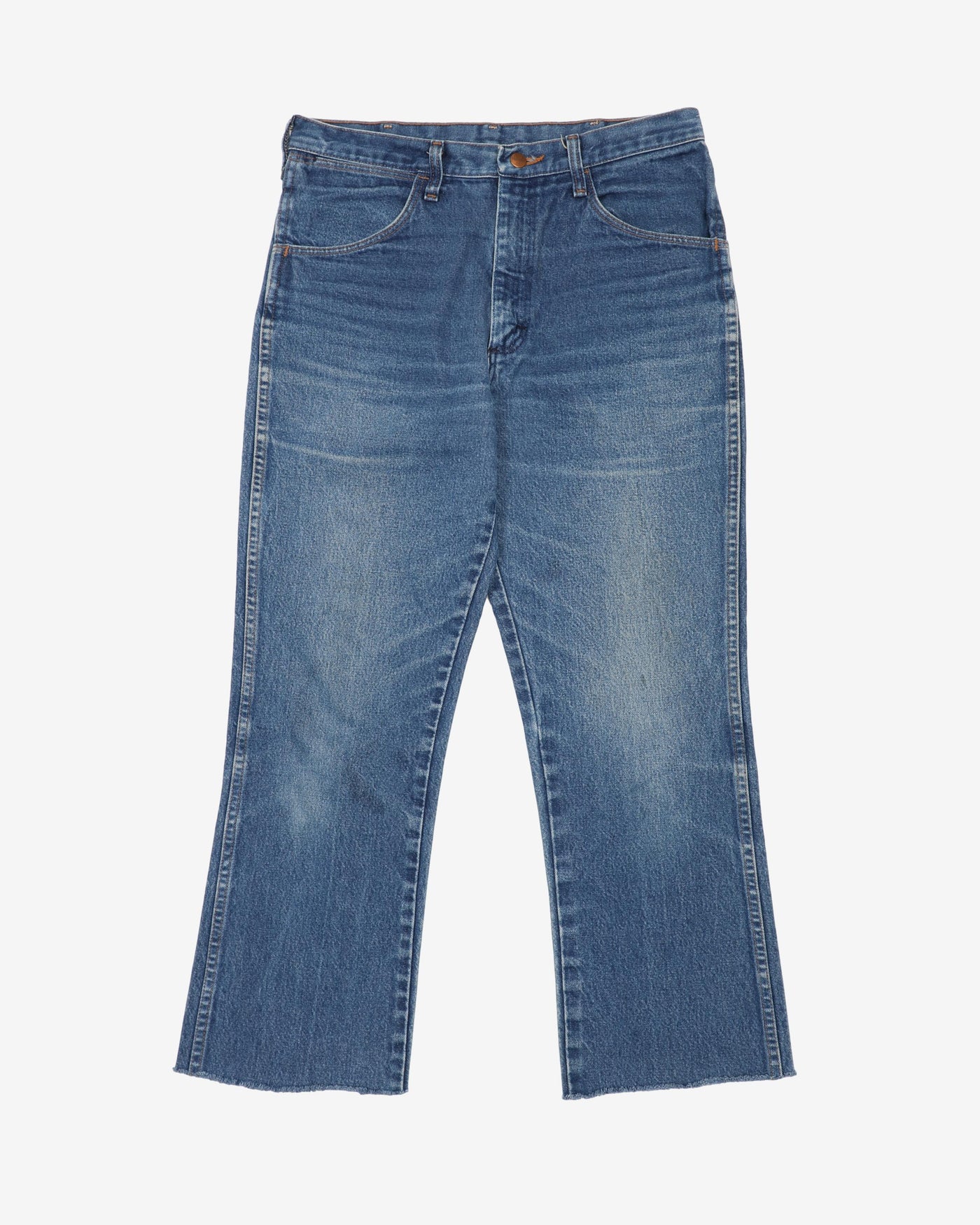 Vintage 90s Wrangler Washed Blue Denim Jeans - W32 L26