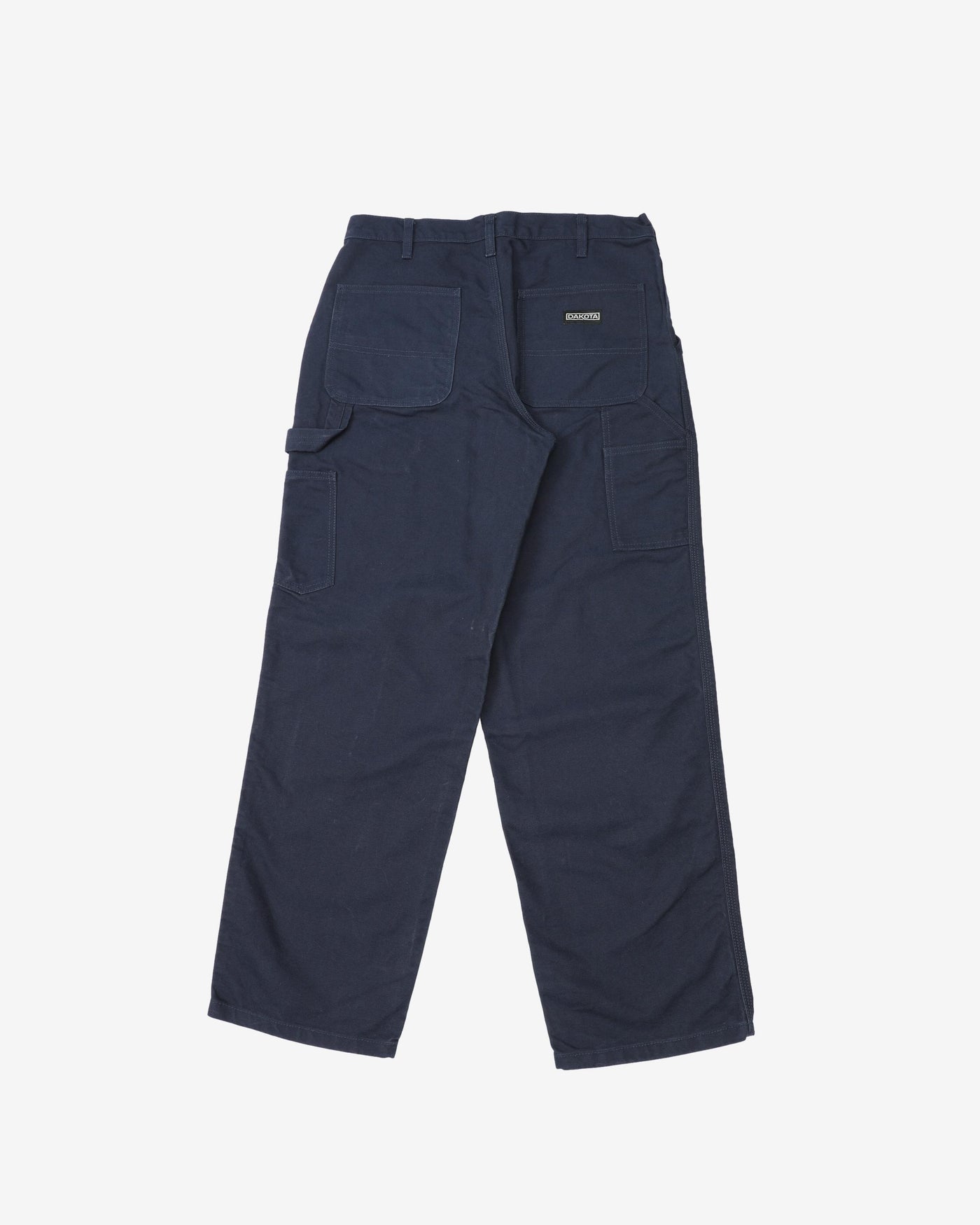 Vintage Dakota Navy Workwear Denim Jeans - W33 L30