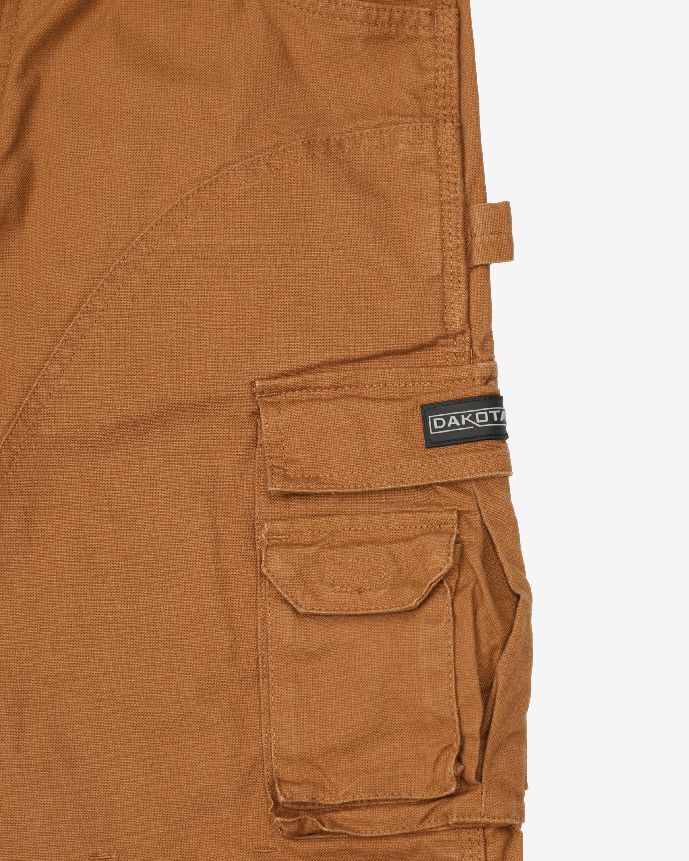 Brown Dakota Double Knee Workwear Pant / Jeans - W32 L32