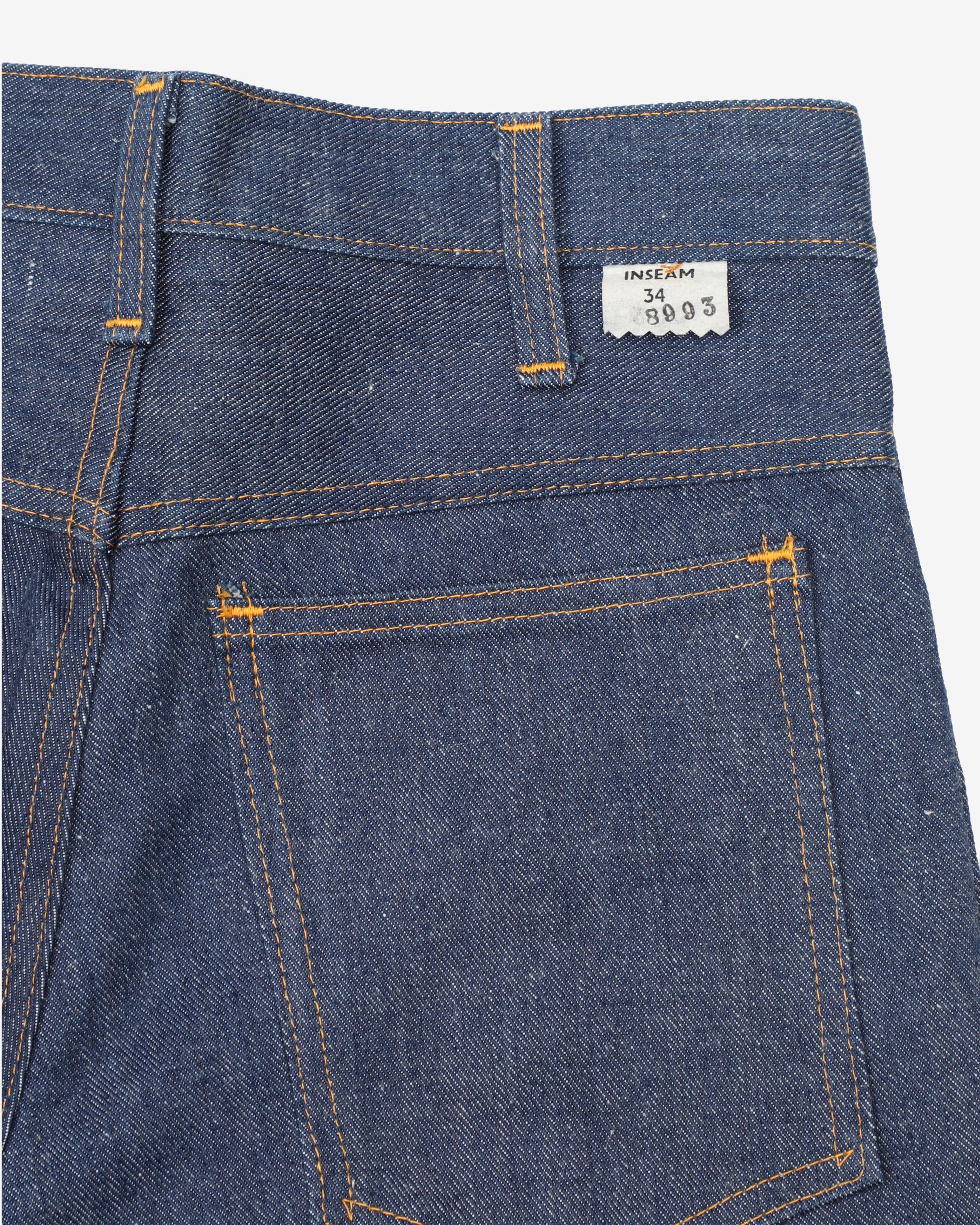 Vintage 70s Faded Blue Flared Jeans - W29 L34