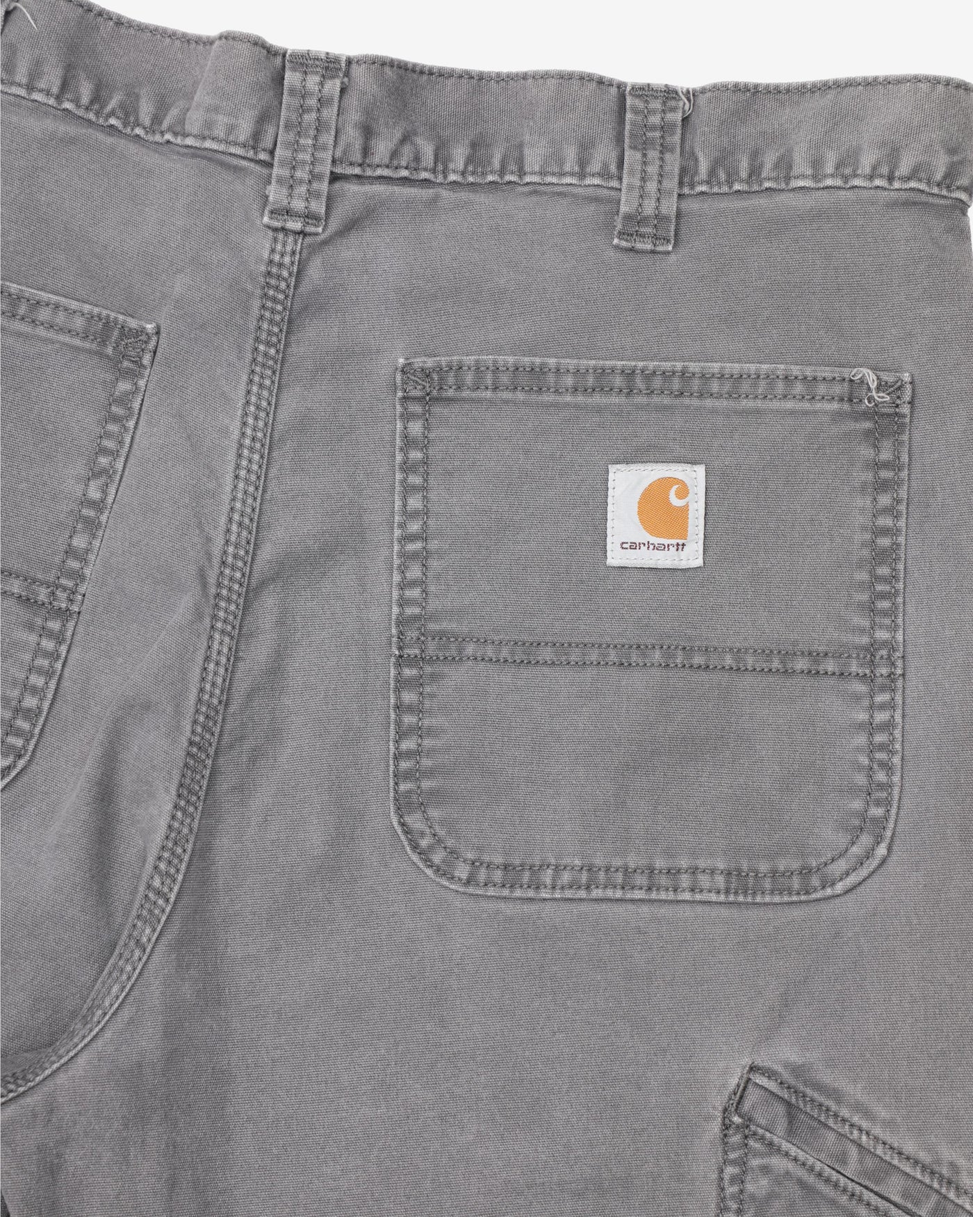 Carhartt Relaxed Fit Grey / Ash Workwear Utility Jeans - W34 L30