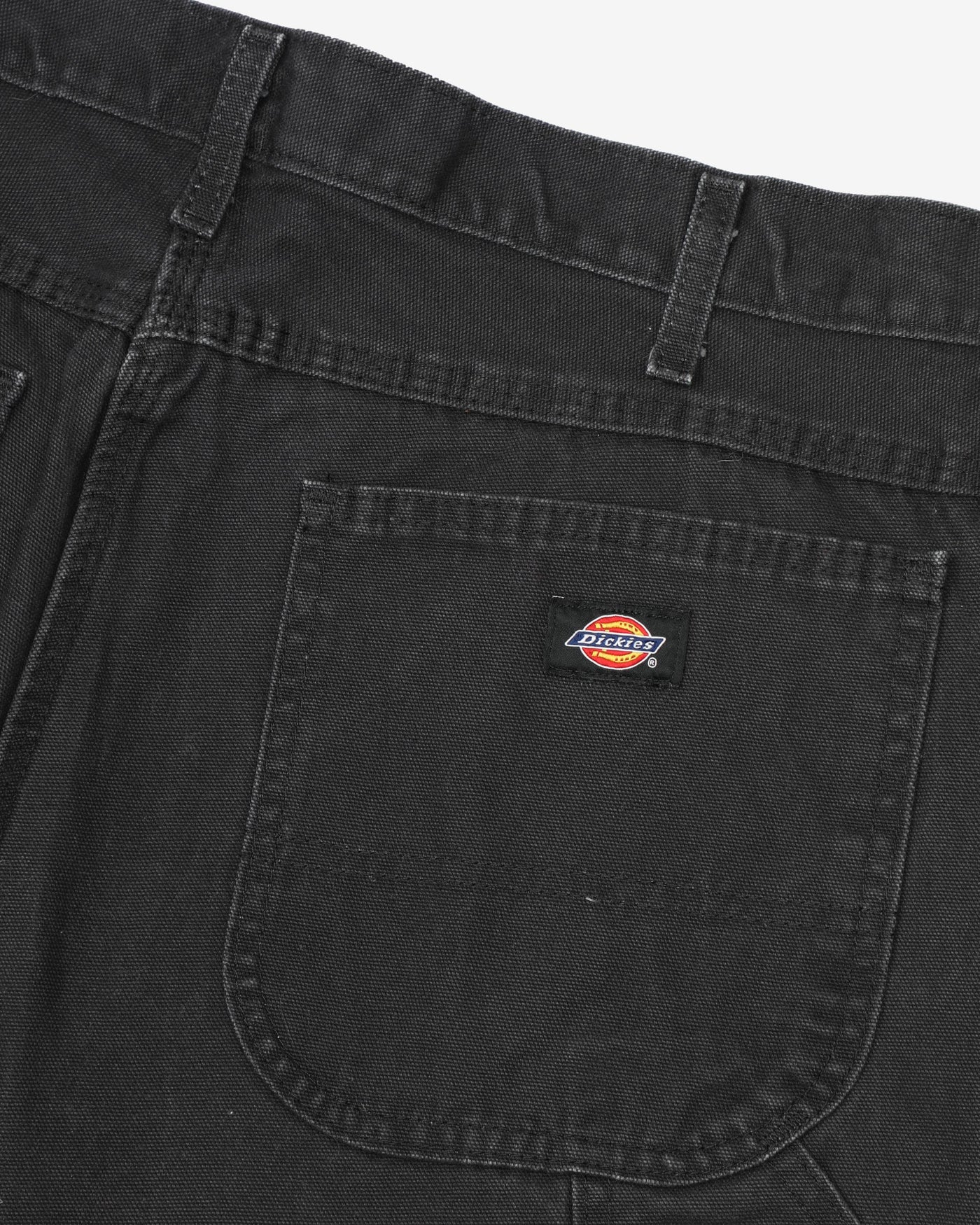 Dickies Vintage Faded Black Workwear Utility Jeans - W34 L32