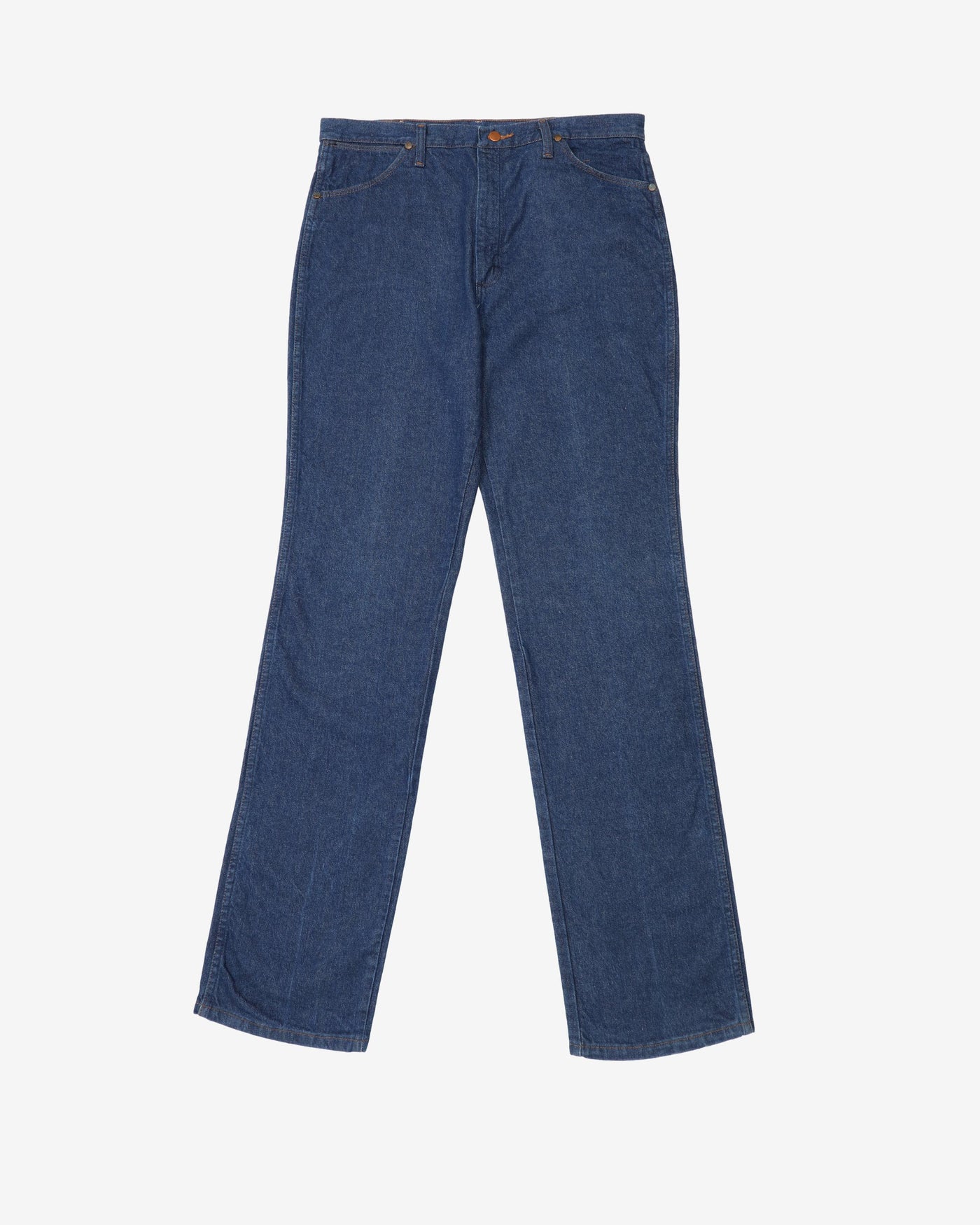 Vintage 80's Wrangler Blue Straight Leg Jeans - W37 L37