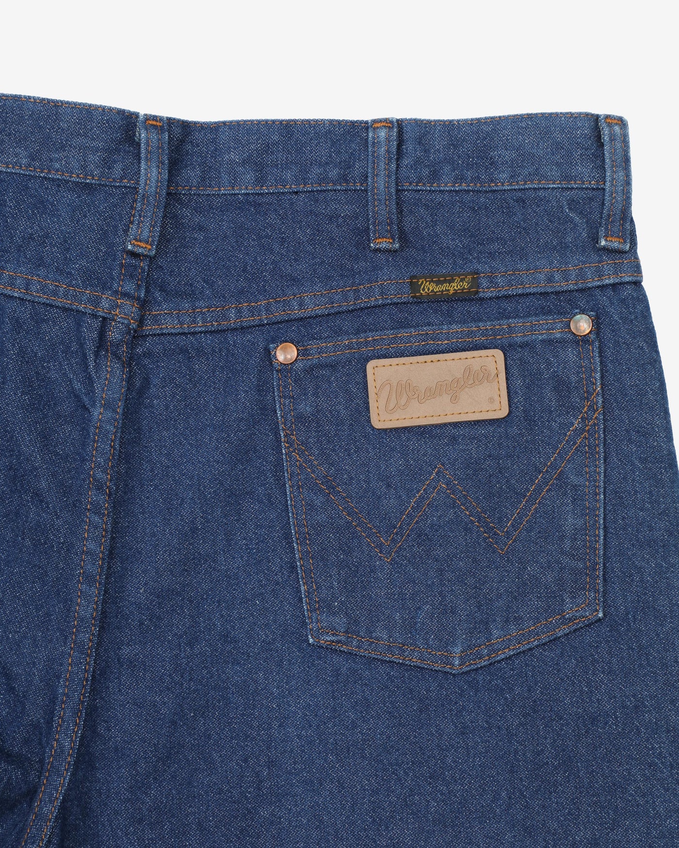 Vintage 80's Wrangler Blue Straight Leg Jeans - W37 L37
