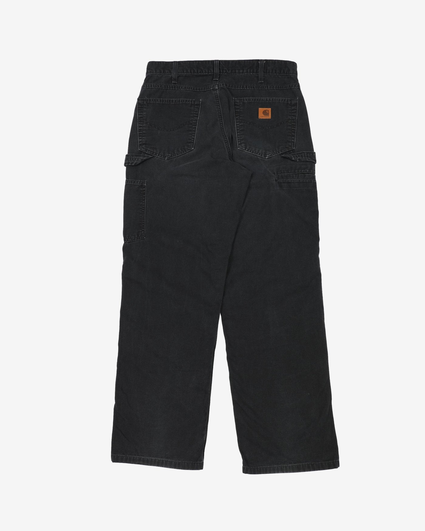 Carhartt Black Faded Workwear Jeans - W33 L30
