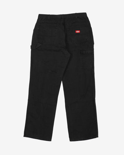 Dickies Black Double Knee Workwear Jeans - W36 L30