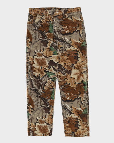 Wrangler All Over Print Woodland Camo Jeans - W36 L32
