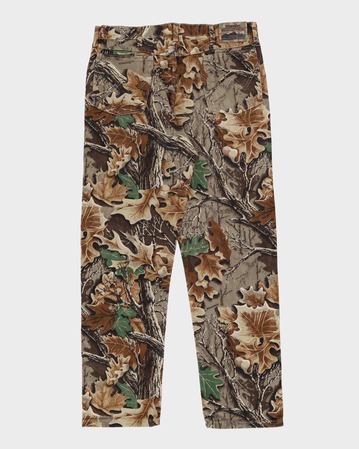Wrangler All Over Print Woodland Camo Jeans - W36 L32