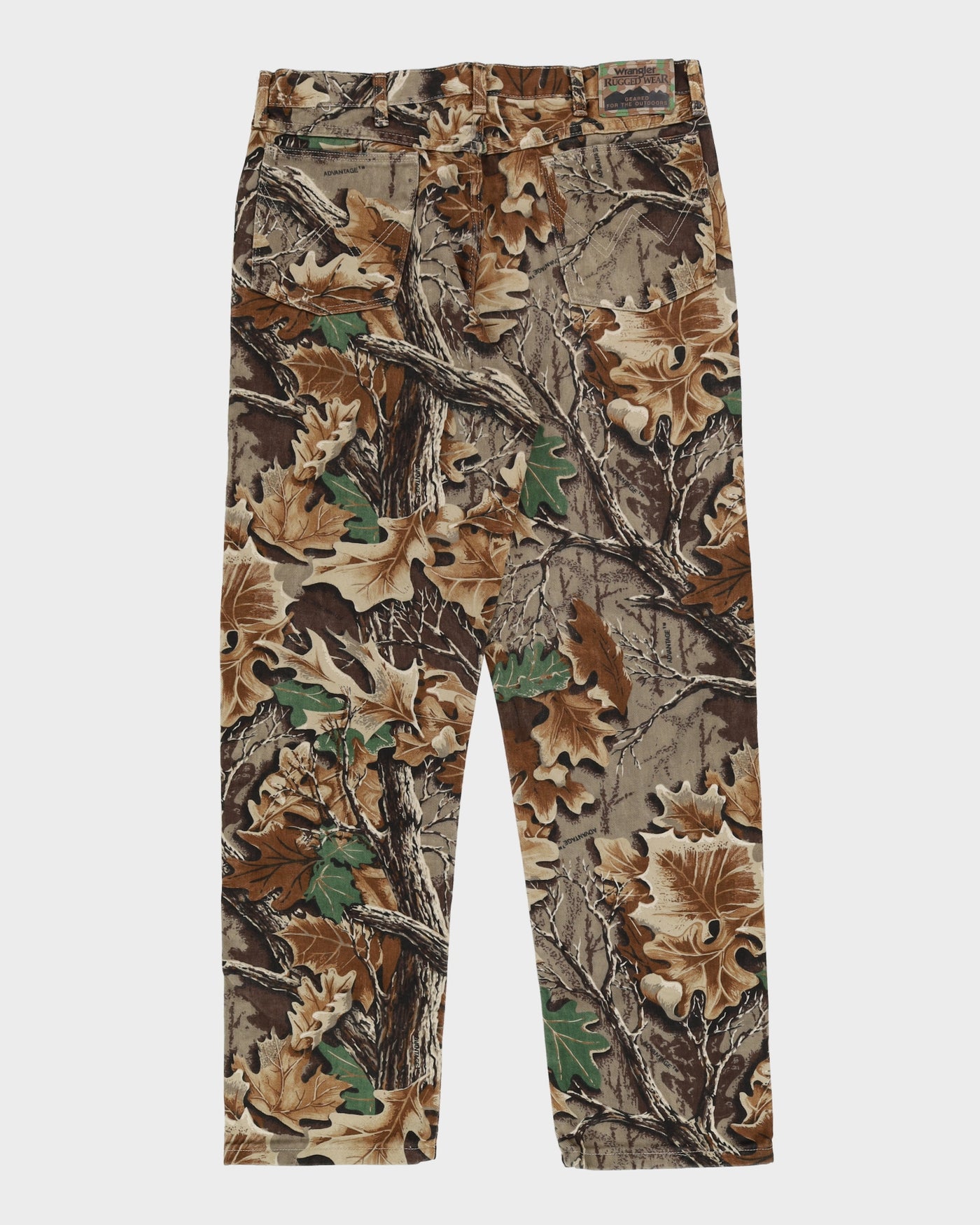 Wrangler All Over Print Woodland Camo Jeans - W36 L32